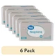 (6 pack) Great Value 12" x 12" White Disposable Paper Napkins, 500 Count