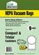 Clean Obsessed Compact & Tristar HEPA Vacuum Bags 9 Pack #CH158