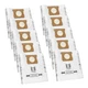 10 Packs Dust Bags (Two Layers) Size B VF3503 Compatible with Ridgid 5 to 10 ...