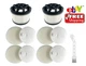Filter for for Levoit LVAC-200 Cordless Stick Vacuum LSV-V201-WUS, 4 Pre, 2 Post