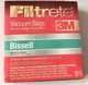 3M Filtrete Vacuum Bags Bissell 3-Bags #66707A