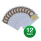 Replacement Vacuum Bag for Riccar RWH-6 / Brilliance BRLD / 854 (2 Pack)