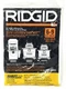 (2) Ridgid VF3503 Vacuum High Efficiency Dry Pickup Dust Bags 6-9 Gallons
