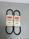 2- DAYTON PREMIUM V-BELT (4L320H).1/2" X32" .NOS.