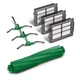 3 Genuine iRobot Roomba OEM Replenishment Kit &ndash; Filters, Brushes & Rollers