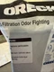 Oreck HEPA Filtration Odor Fighting 7 Vacuum Type CC Bags CCPK80H - Open Pack +