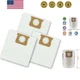 9066233 Disposable Filter Bags, Fits 10-14 Gallon Vacs, For Dry Pick-Up Only,...