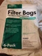 6 Kirby Brand Micron Magic Tech. Vacuum Bags F & Twist Style Kirby Systems