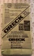 Oreck XL Vacuum Bags Type CC 6 Unused Genuine OEM Fit CCPK8DW Oreck XL Vacuum Bags Type CC 6 Unused Genuine OEM Fit CCPK8DW