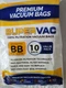 VEVA Vacuum Cleaner Bags Size BB &ndash; 10 Pack &ndash; Fits Oreck Handheld Vacuums