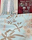 Curtains Pair Lush Decor Half Moon, Botanical Garden Blue 52"x84" ea. NEW