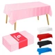 Disposable Table Cloth 6-Pack 54x108 Inch, Decorative Tablecloths Waterproof ...