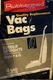 Rubbermaid Style F&G Eureka Uprights Disposable Vacuum Cleaner Bags 4 Bags NOS