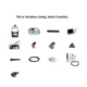 Fits For Bissell 36Z9, 36Z93 DeepClean Deluxe Pet Upright Carpet & Cleaner Parts
