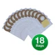 Replacement Vacuum Bag for Riccar RWH-6 / Type W / 854 (3 Pack)