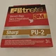 3M Filtrete Sharp PU-2 Micro Allergen Vacuum Bags 3 Pack 68759