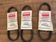 Lot of (3) Dayton 4L270H  V-Belt FREE SHIPPING!