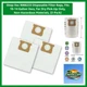 3-Pack Easy-Use Disposable Bags for 10-14 Gallon Vacuums - Ideal for Dry Pick-Up