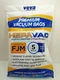 Veva ~Premium Cloth Canister Vacuum Bags ~Designed For Style: FJM ~5 Count