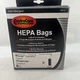 6 Riccar HEPA Type F Vacuum Bags, Simplicity, Freedom, Supralite, Canister