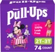 Girls' Potty Training Pants, Size 2T-3T Training Underwear (16-34 Lbs), 74 Count