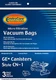 EnviroCare Replacement Micro Filtration Vacuum Cleaner Dust Bags Made to fit ...