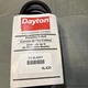 Dayton 4L420 4L420 V-Belt, 42" Outside Length, 1/2" Top Width, 1 Ribs