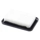 Nilfisk 107413540 Flat Filter, 3" H, 11" W, Hepa