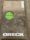 Oreck CC SaniSeal Allergen Filtration Bags AK1CC6A Upright Vacuum 4 Pack NEW Oreck CC SaniSeal Allergen Filtration Bags AK1CC6A Upright Vacuum 4 Pack NEW