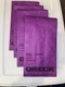 Oreck AK1CC6H SaniSeal Vacuum Bag 4 loose bags from a 6pack HEPA media no box