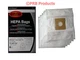 HEPA Type Z Bag Fits Riccar Moonlight Sunburst Pizzaz Canister Vacuum Cleaners