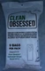 SEALED! NEW! Clean Obsessed HEPA H-10 Bags -fits  CO110 Upright Vacuum - 9 bags