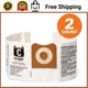 RIDGID Genuine VF3501 Shop Vac Dust Bags Size C 3-5 Gallon HD0600 2-Pack RIDGID Genuine VF3501 Shop Vac Dust Bags Size C 3-5 Gallon HD0600 2-Pack