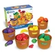 Learning Resources Farmer's Market Color Sorting Set, Homeschool, Play Food for