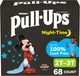 Huggies 68 Pack Pull-Ups - Night Time Boy's 2T/3T Potty Training Pants